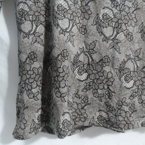 GEOFFREY BEENE | large | Floral Print V-Neck Blouse | Made In USA | NWOT - Picture 14 of 16